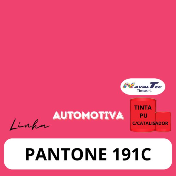 Pantone 191C - Tinta PU c/catalisador - 900ml