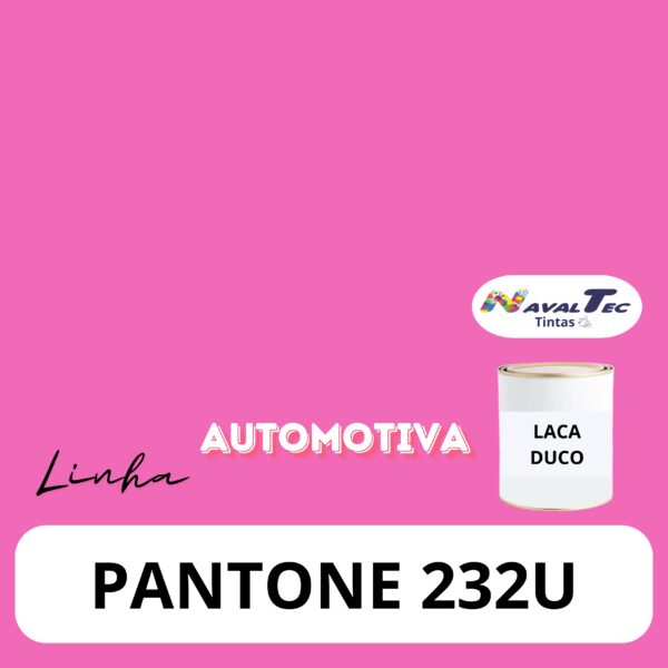 Pantone 232U - Tinta Laca/Duco - 900ml