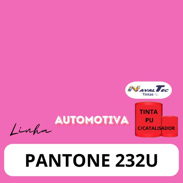 Pantone 232U - Tinta PU c/ catalisador - 900ml