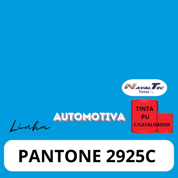 Pantone 2925C - Tinta PU c/ catalisador - 900ml