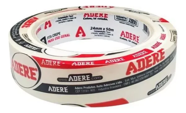 Fita Crepe ADERE - Uso geral 24mmx50m - Image 2