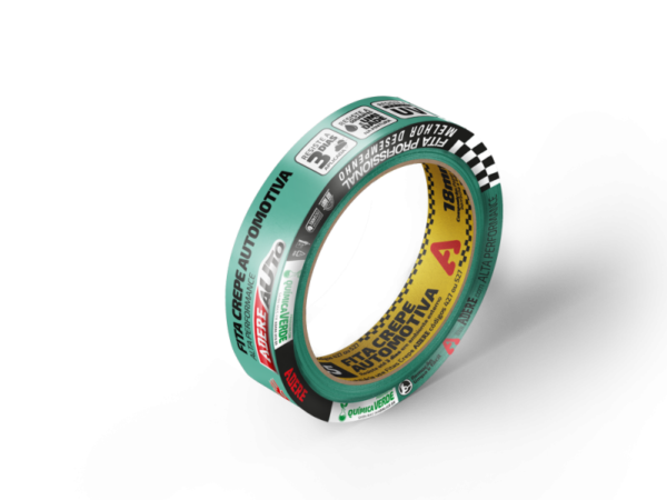 Fita Crepe Verde Automotiva - 18mmx50mm - Adere - Image 2