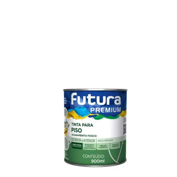 Tinta Piso Branco - 900ml - Futura - Image 3