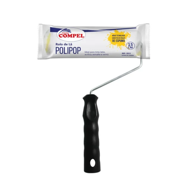 Rolo de Lã - 15cm Polipop - Compel