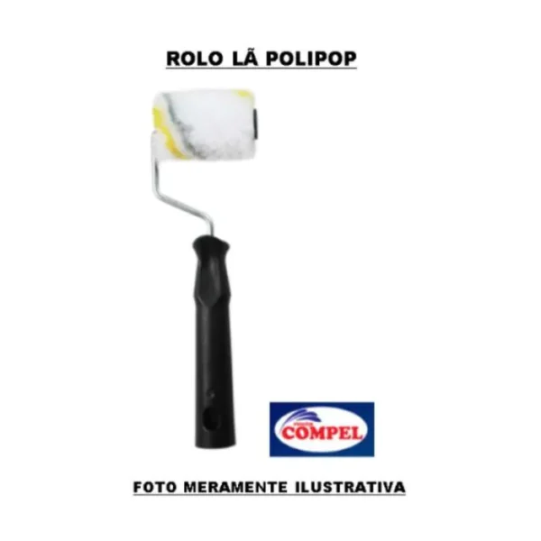 Rolo de Lã - 05cm Polipop - Compel - Image 2