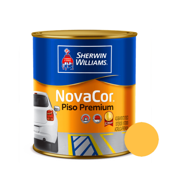 Tinta Piso Amarelo Demarcação - 3,6l galão - Sherwin Williams