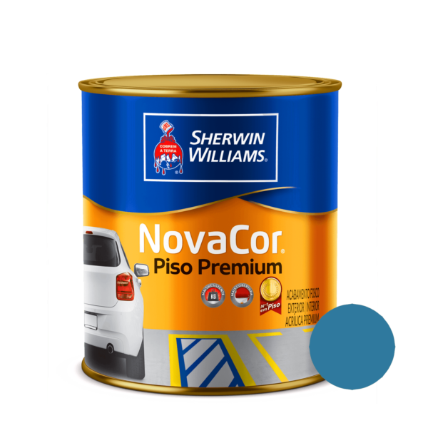 Tinta Piso Azul - 3,6l galão - Sherwin Williams