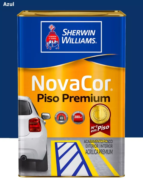 Tinta Piso Azul - 18L - Sherwin Williams