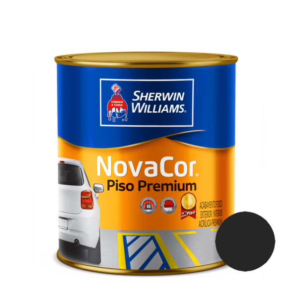 Tinta Piso Preto - 3,6l galão - Sherwin Williams