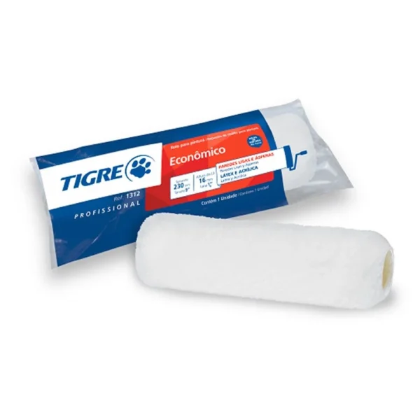 Rolo de Lã Sintética 1312 - 23cm - Tigre