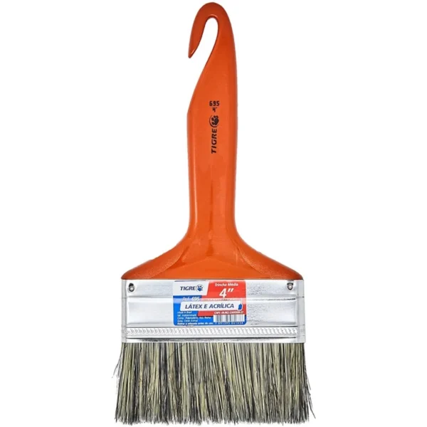 Trincha 695 - Látex e Acrílica - 4" - Tigre
