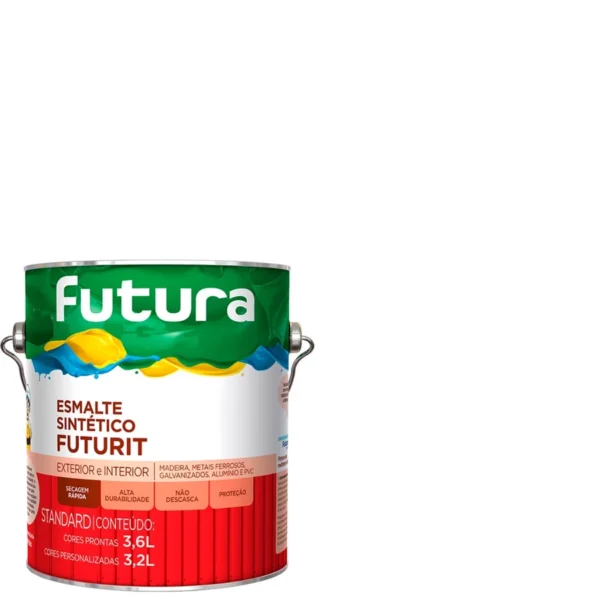 Esmalte Brilho - Branco - 3,6l galão - Futura