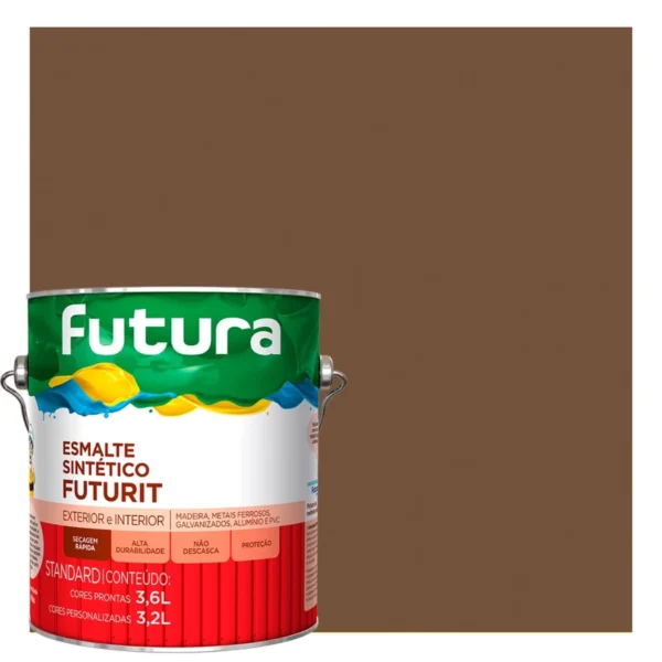 Esmalte Brilho - Tabaco - 3,6l galão - Futura