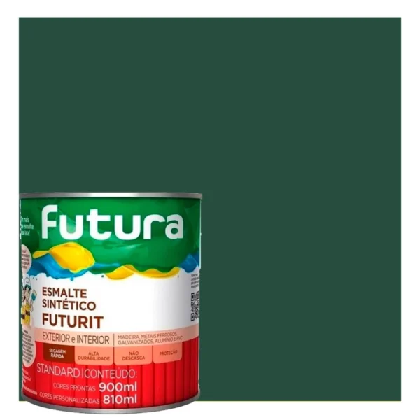 Esmalte Brilho - Verde Colonial - 900ml - Futura